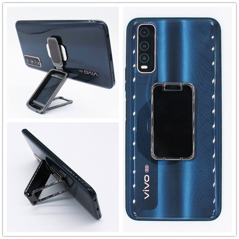 "Multi-Functional Foldable Mobile Phone Holder with Magnetic Car Bracket & Retractable Stand – Perfect for Office & On-the-Go!"