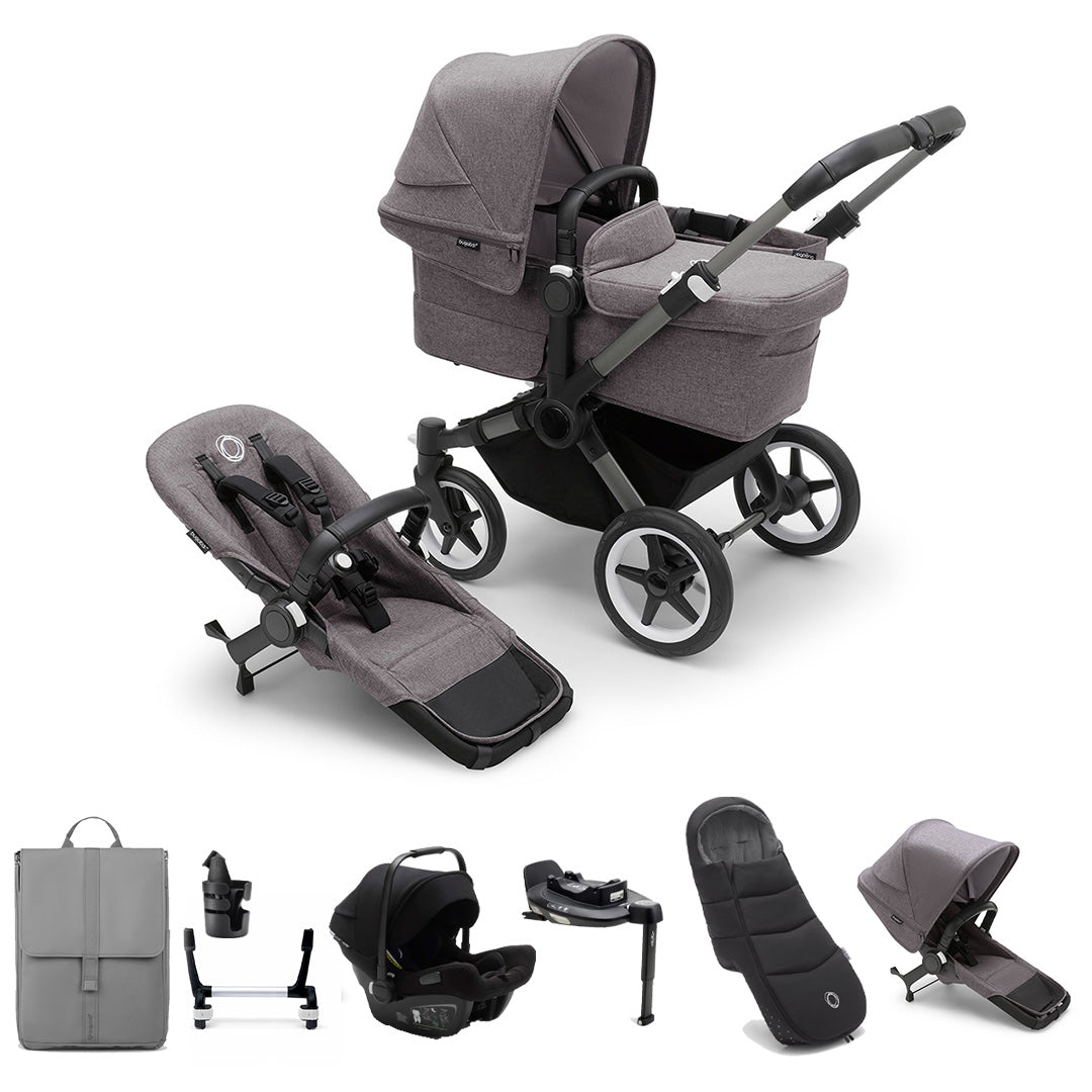 Bugaboo Donkey 5 Duo Ultimate Newborn Bundle