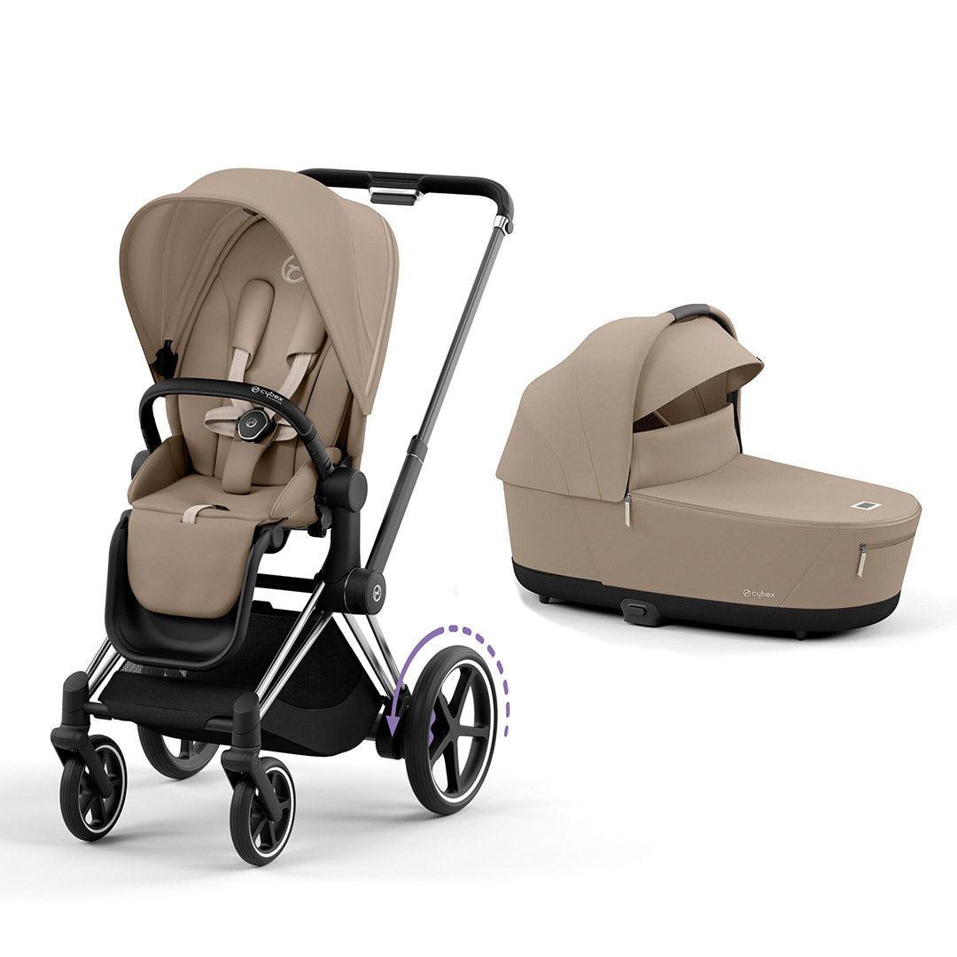 CYBEX e-Priam Pushchair - Cozy Beige