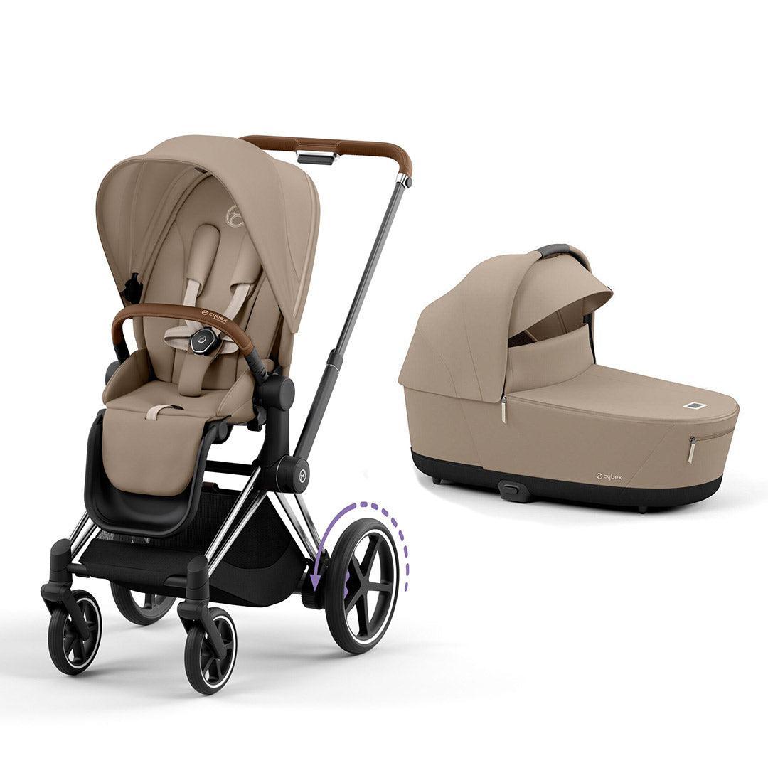 CYBEX e-Priam Pushchair - Cozy Beige