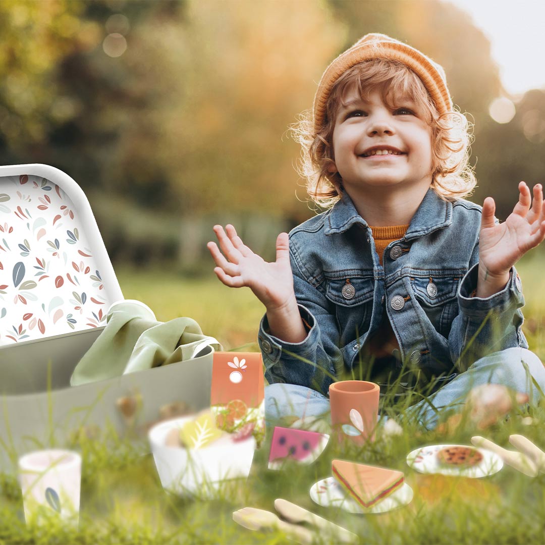 Speedy Monkey Picnic Basket