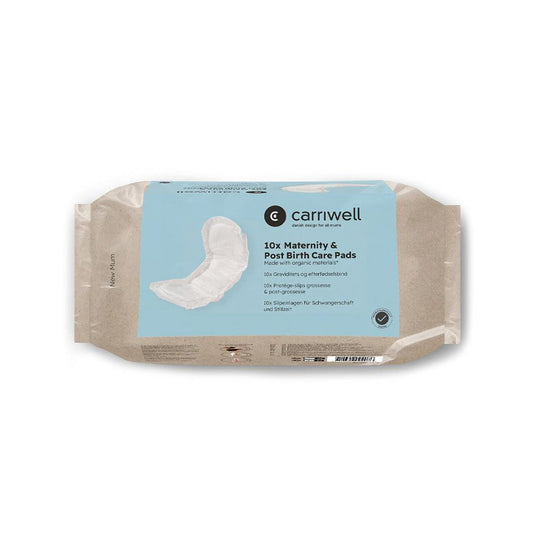 Carriwell Disposable 10x Maternity & Post Birth Care Pads  - White