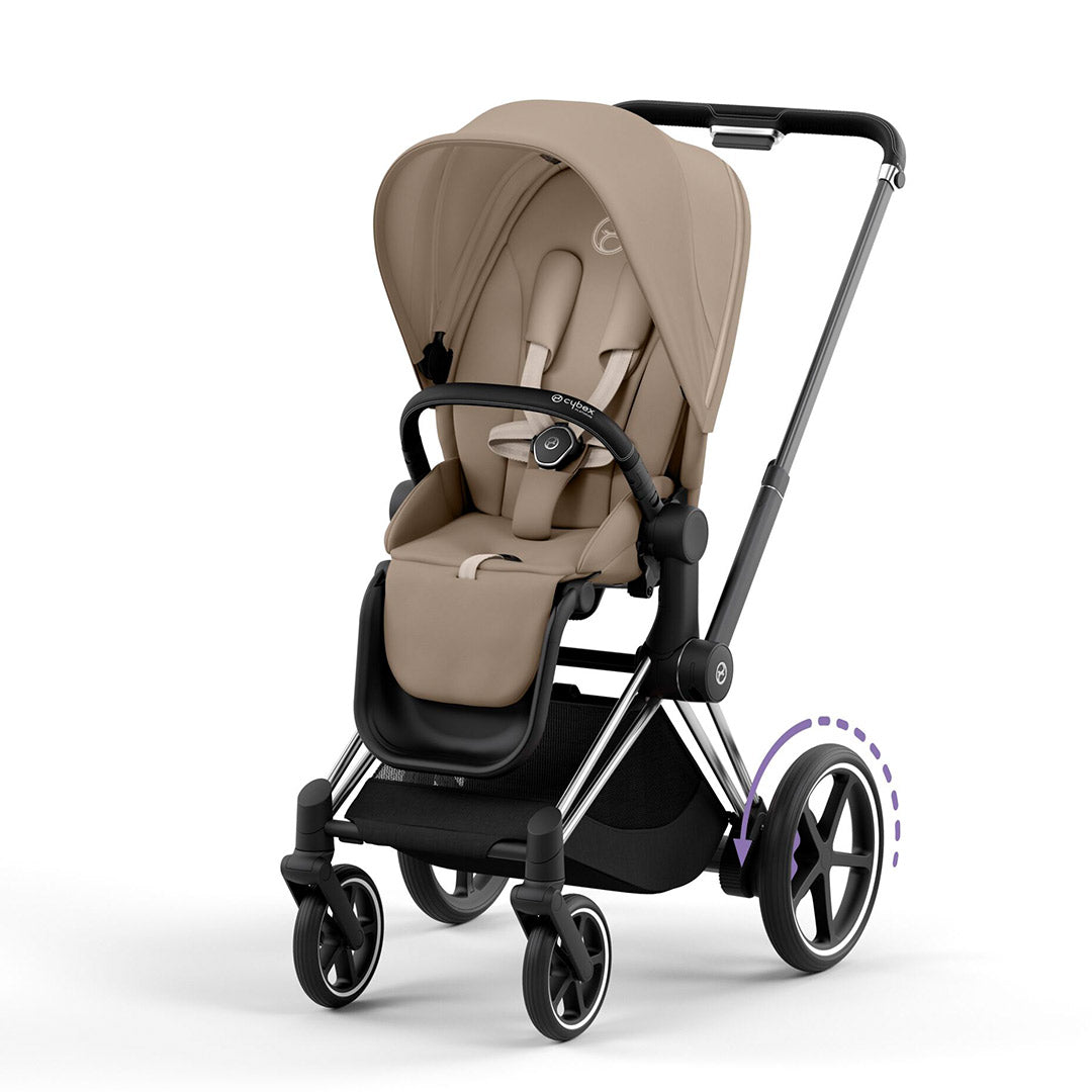 CYBEX e-Priam Pushchair - Cozy Beige