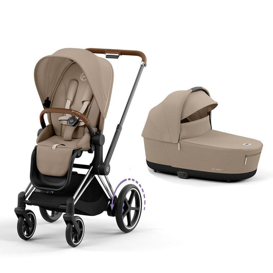 CYBEX e-Priam Pushchair - Cozy Beige