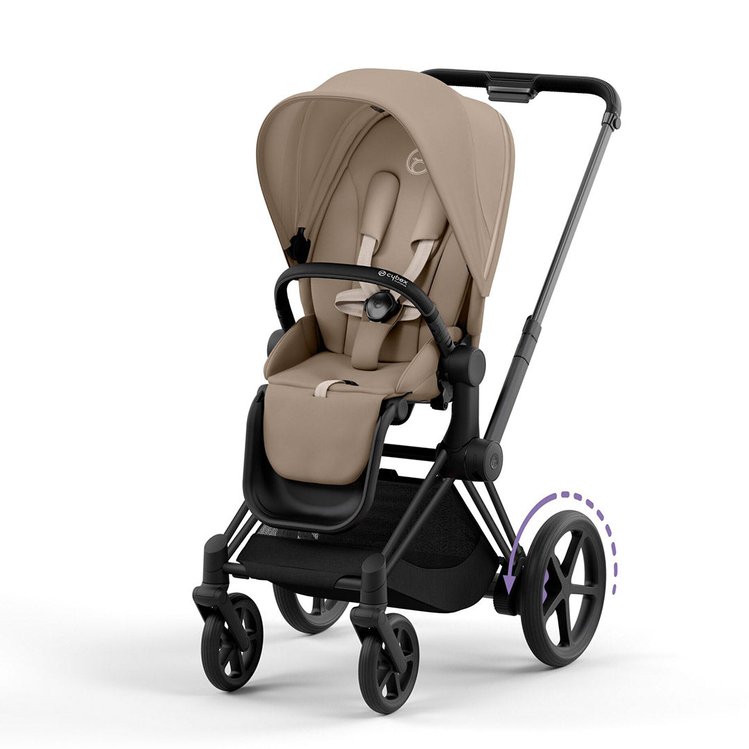 CYBEX e-Priam Pushchair - Cozy Beige