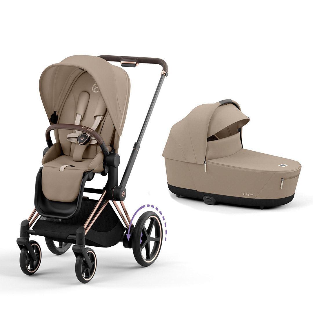 CYBEX e-Priam Pushchair - Cozy Beige