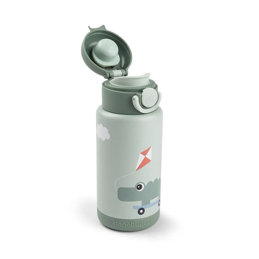 Done by Deer Insulated Bottle - Playground Green