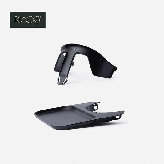 KAOS Safety Rail & Tray - Charcoal Black